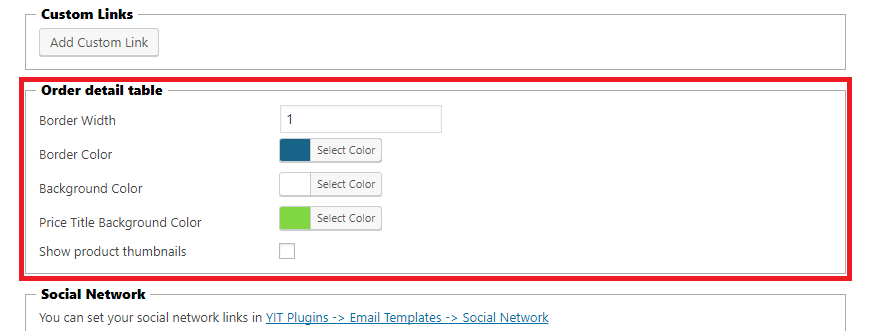 YITH Email Templates: Order detail table YITH Email Templates: Order detail table