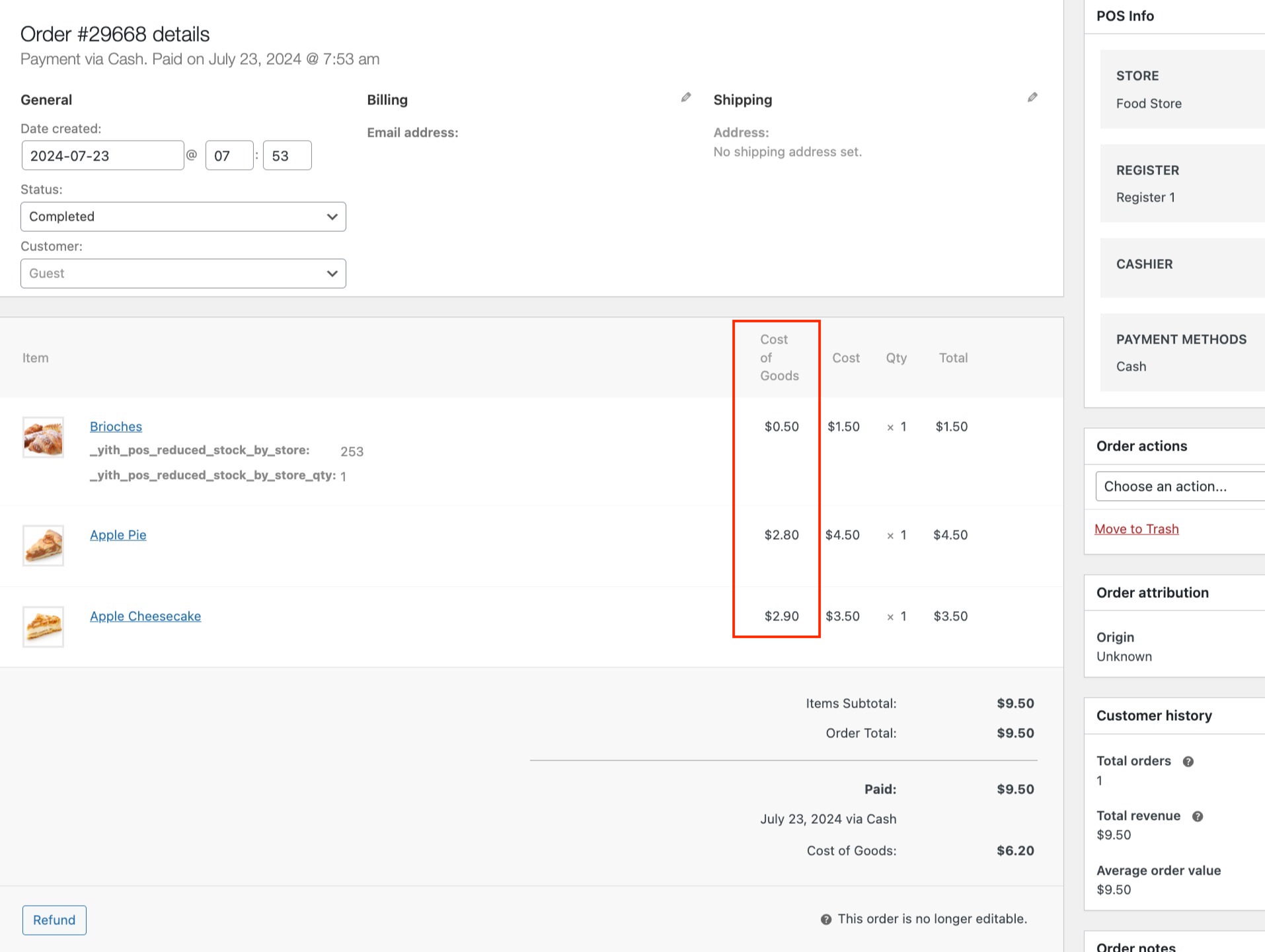 Integration with YITH POS