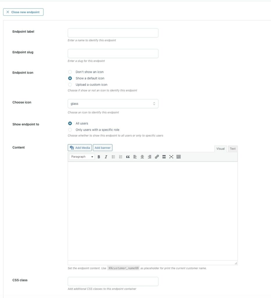 Add new endpoint