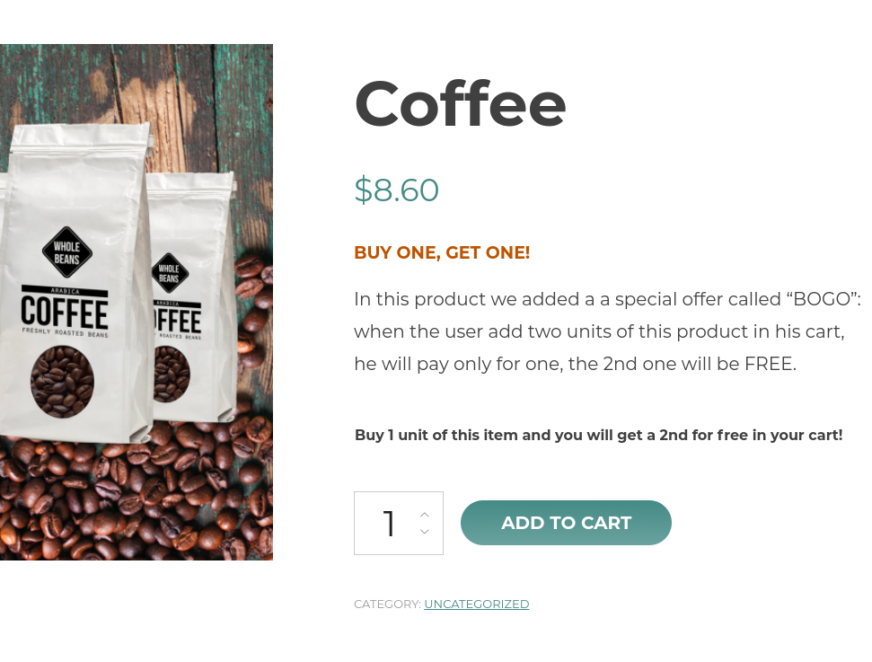 coffee bogo example