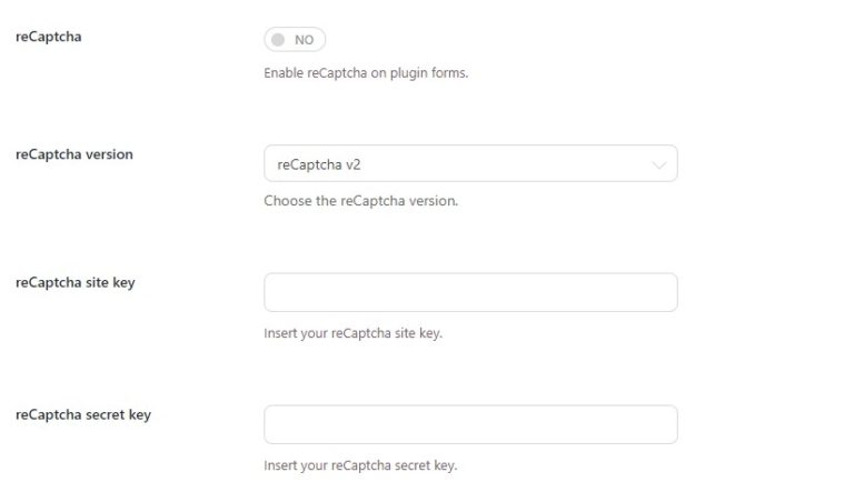 YITH Questions and Answers: How to enable reCaptcha