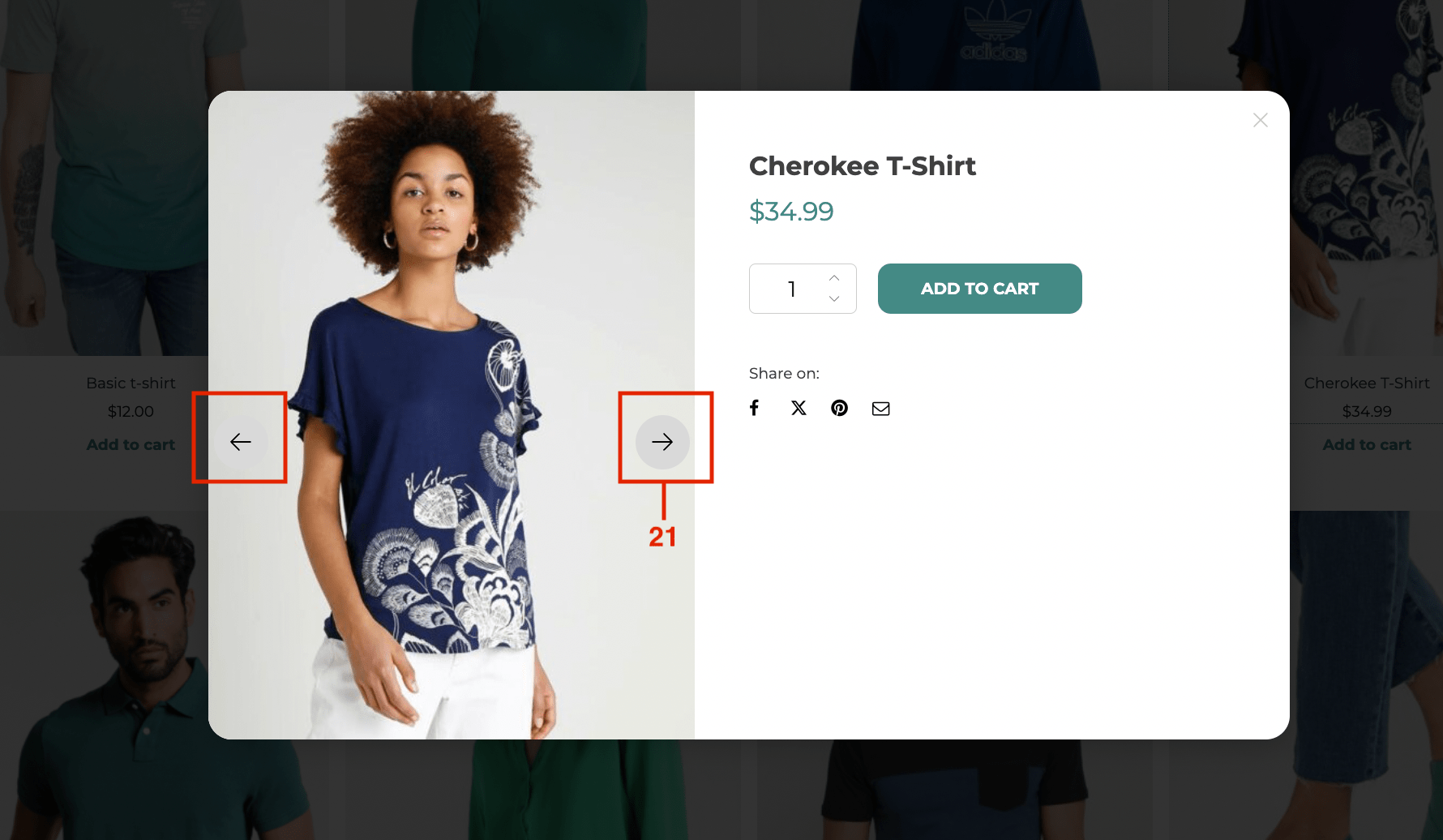 Slider mode example